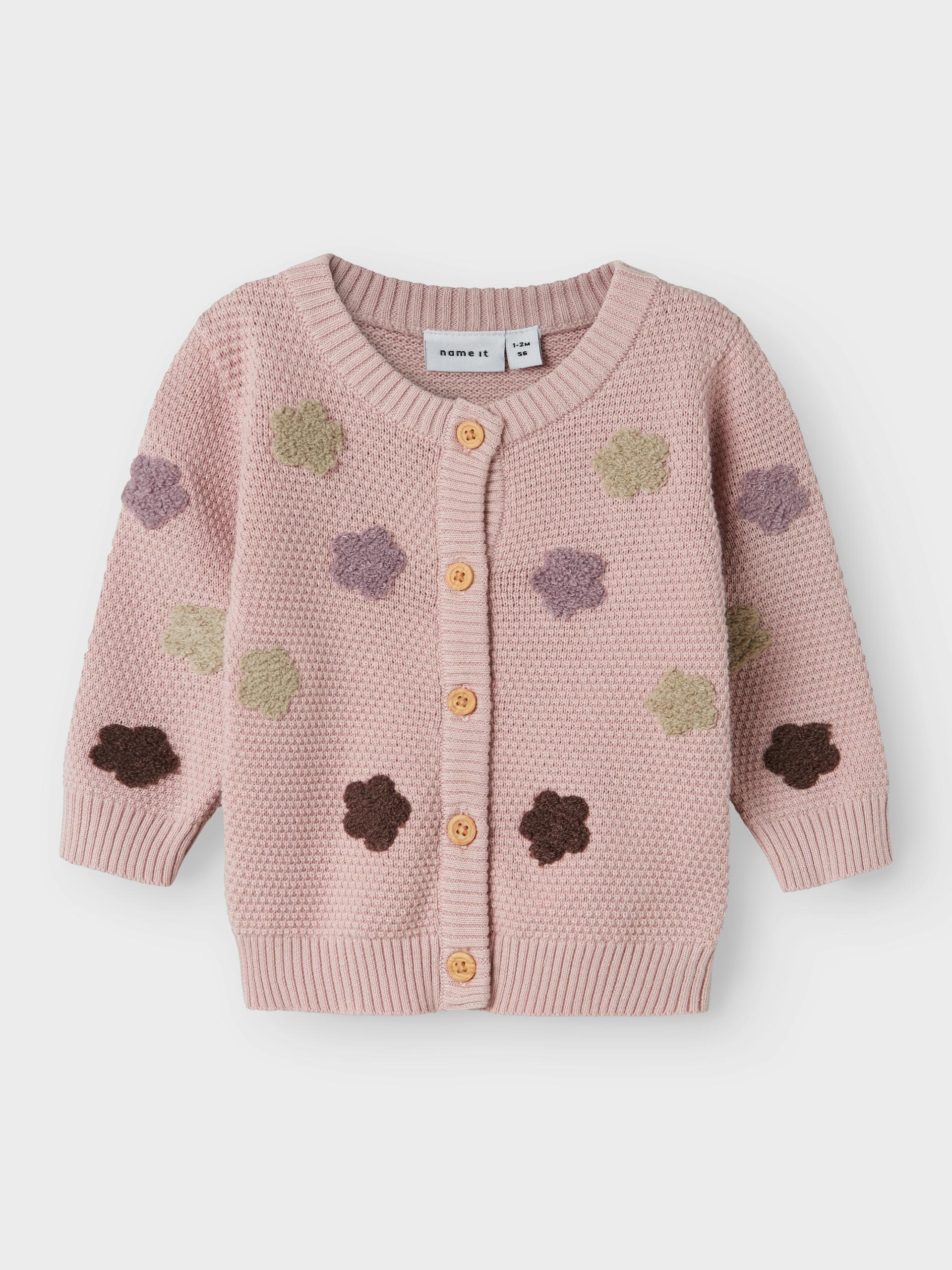 NBFNYNNA LS KNIT CARD 74 Normal geschnitten - Burnished Lilac