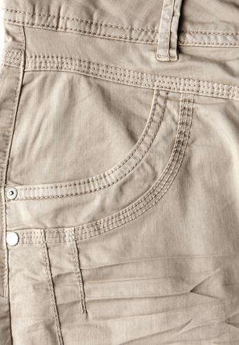 Hose im Casual Fit 34/7/8 Hosen - Jute Beige