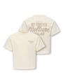 KOGVILLA LIFE S/S BOXY PRINTED TOP JRS