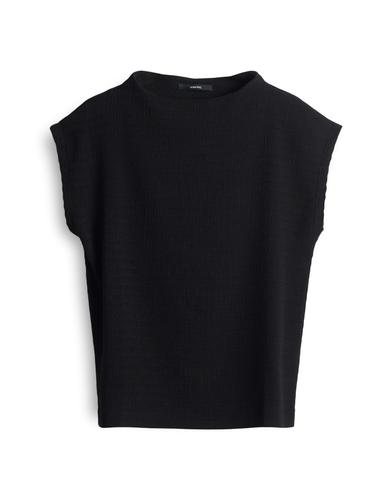 someday Langarmshirt »Kealah« mit softem Stehkragen - Schwarz / 40