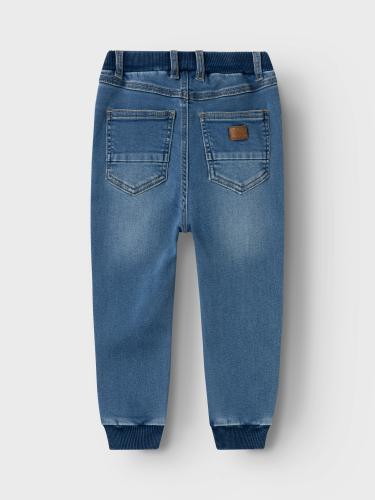 NMMBEN BAGGY R FLEECE JEANS 7330-AN O 92 Übergroß - Medium Blue Denim