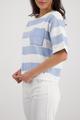 Sweatshirt mit Streifen und Schmuckdetails