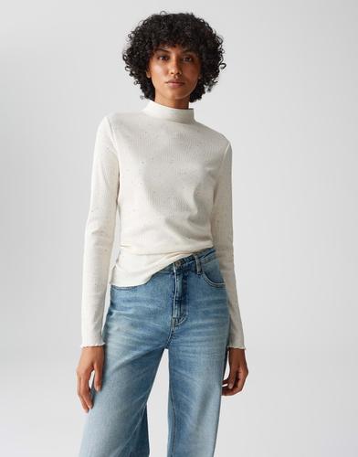 Langarmshirt "Suhanna" - Beige / 40