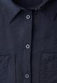 Kurzarm Bluse mit Elastiksaum