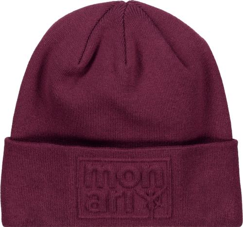 Strickmütze mit Logo OS - Bordeaux