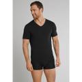 Shirt 1/2 Arm 7 - Schwarz