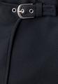 Knielanger Skort mit Schnalle