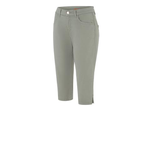 MAC JEANS - CAPRI, Fade out gabardine 42/19 - Grün