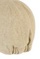 Flat Cap mit Gummizug Beige M