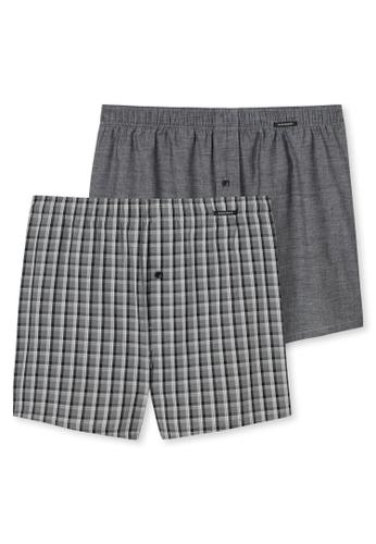 2PACK Boxershorts 6 - Schwarz