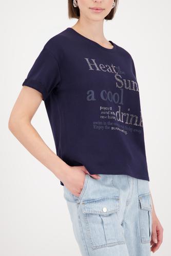 Sweatshirt mit toniger Schrift