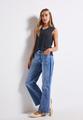 V-Neck Top mit Spitze