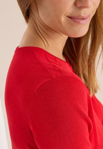 Basic Pullover XL - Fiery Red