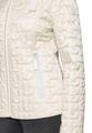 Steppjacke 44 Tailliert - Grau Beige