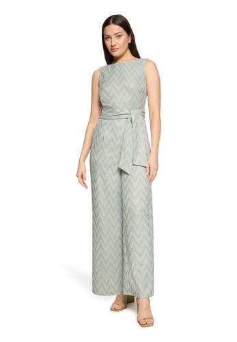 Jumpsuit 36 Figurumspielend - Blau/Grün
