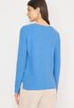 V-Neck Pullover L - Fountain Blue Melange