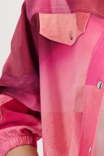 Jacke mit Allover-Muster 38 - Spring Flower Gemustert