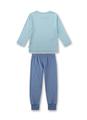 Schlafanzug lang 092 - Milky Blue