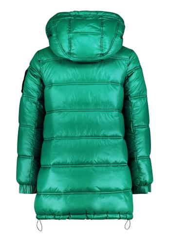 Steppjacke 38 A-Linie - Tannengrün