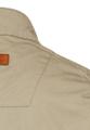 Outdoor vest with stand-up collar