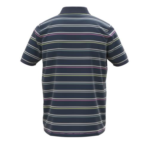 Polo, Supima, Multicoloured Stripe