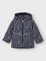 NMFMAXI JACKET AOP NOOS 92 - Dark Sapphire