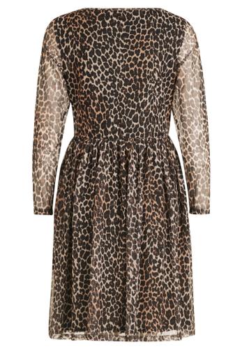 Freizeitkleid 44 Leicht tailliert - Brown/dark Blue