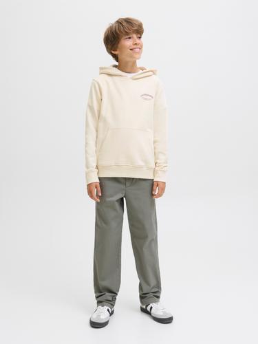 JJEBRANDES BACKP RELAXED SWEAT H SN JNR 164 Locker geschnitten - Antique White