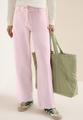 High Waist Wide Leg Jeans im Loose Fit 26/28 - Light Blush Rose